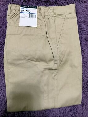French Toast Kids Relaxed Khaki Pants - Beige